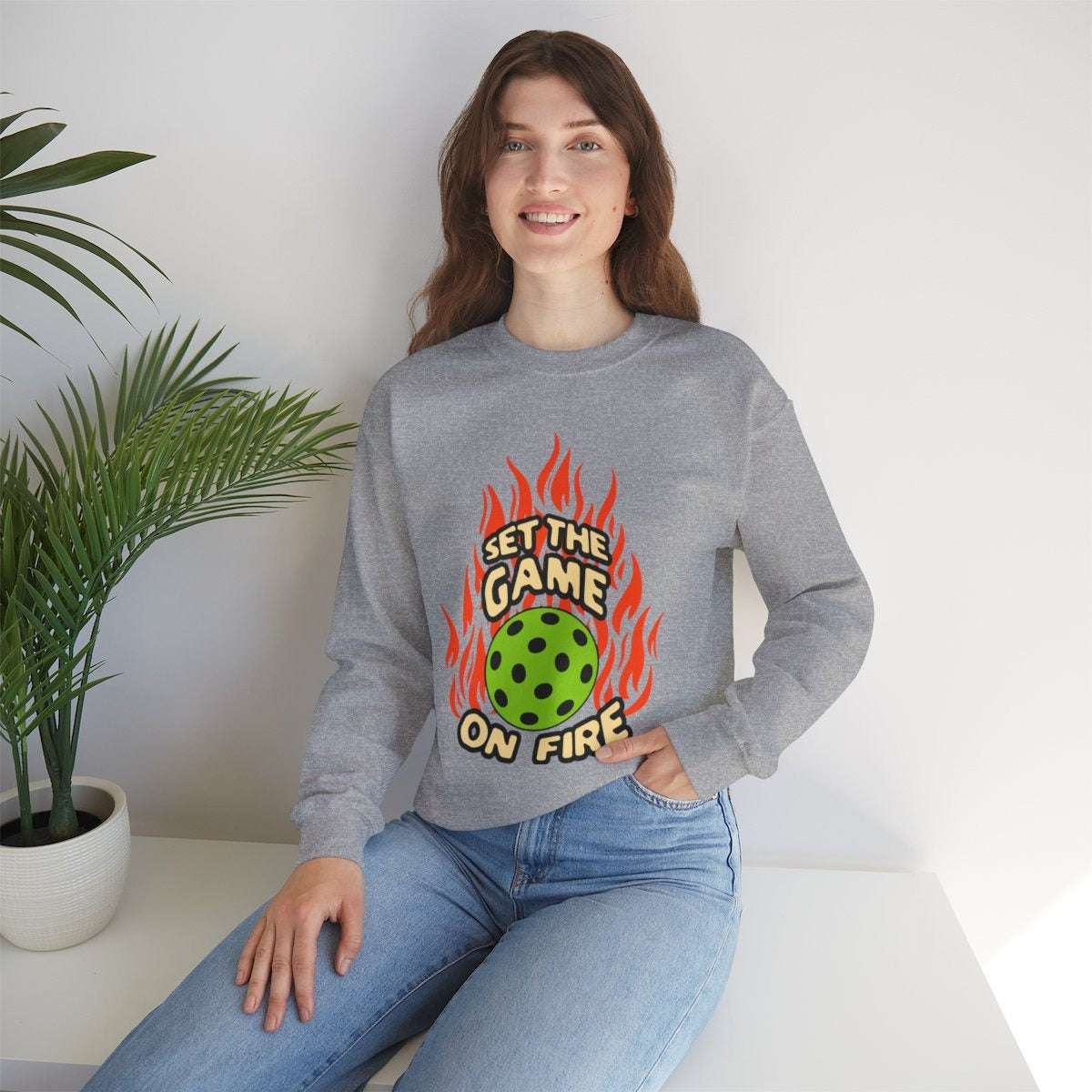 ON FIRE - Pickleball (Sweatshirt)