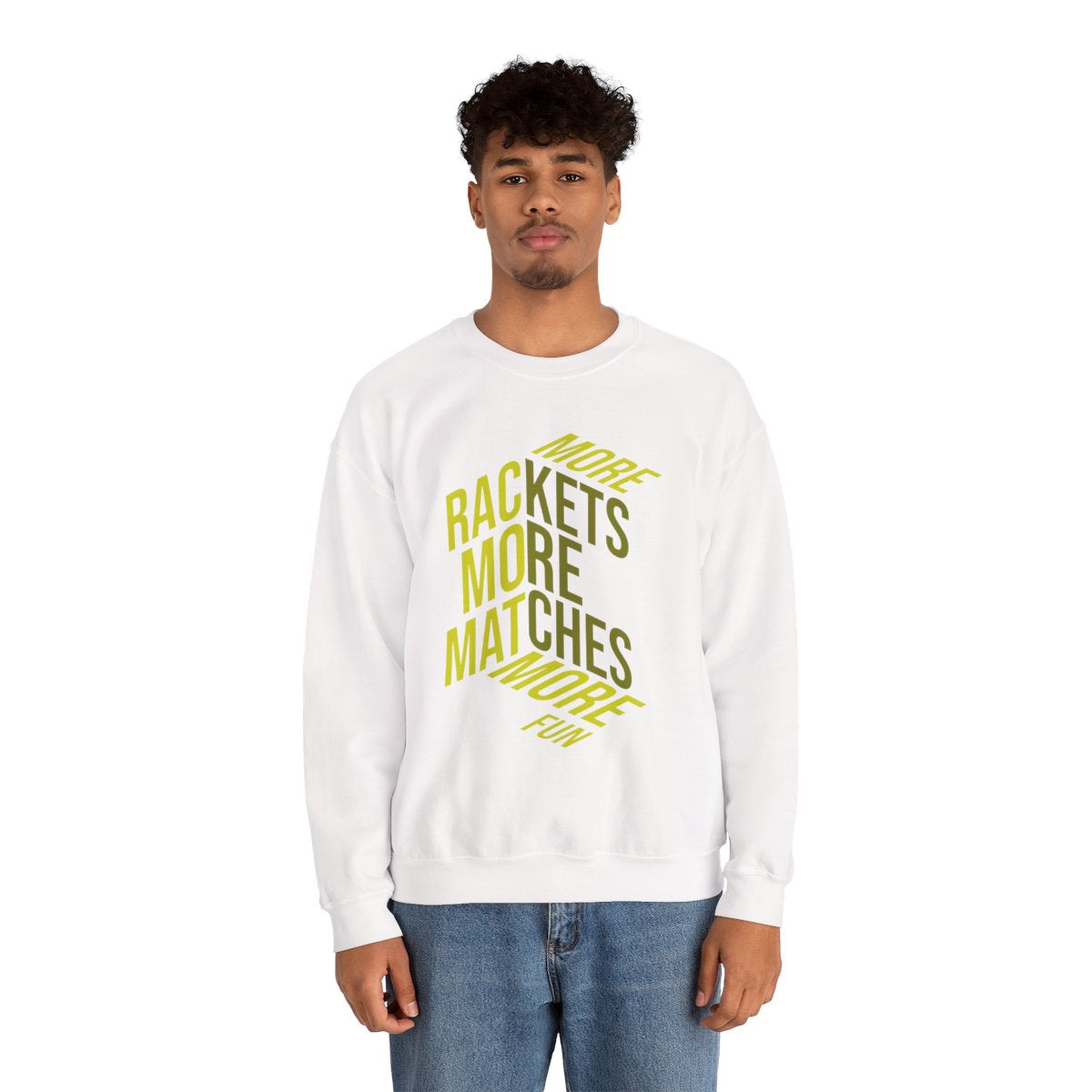 MORE RACKETS - Tennis Sweatshirt