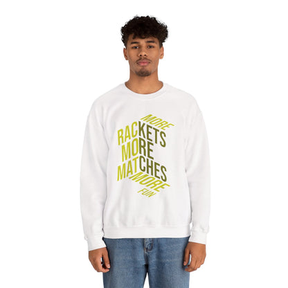 MORE RACKETS - Tennis Sweatshirt