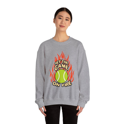 ON FIRE - Tennis Sweatshirt