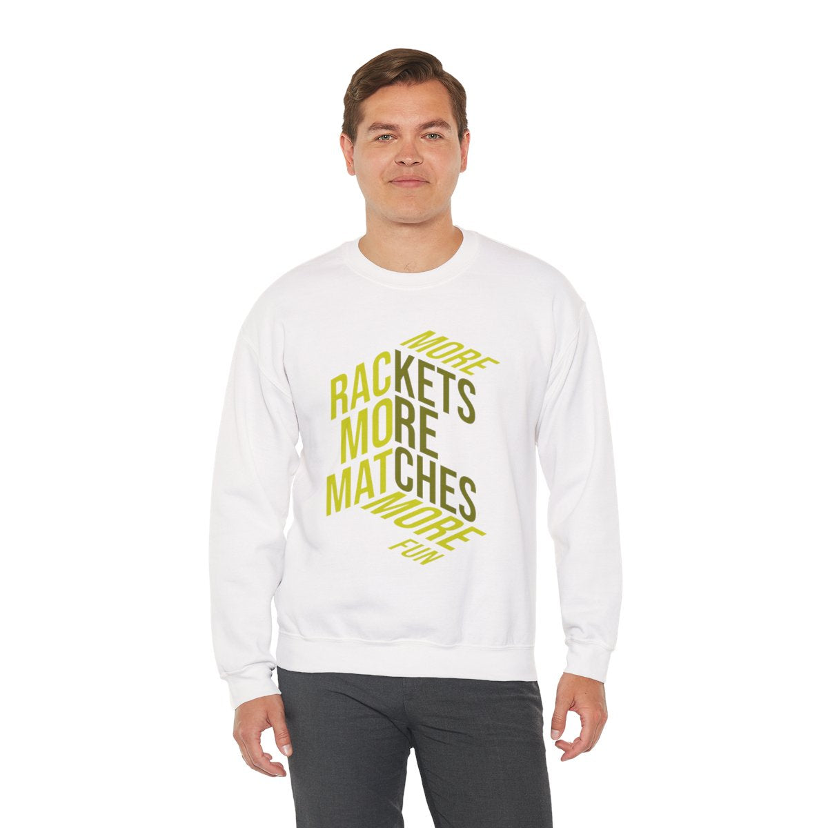 MORE RACKETS - Tennis Sweatshirt