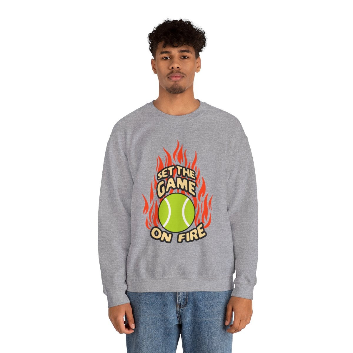 ON FIRE - Tennis Sweatshirt