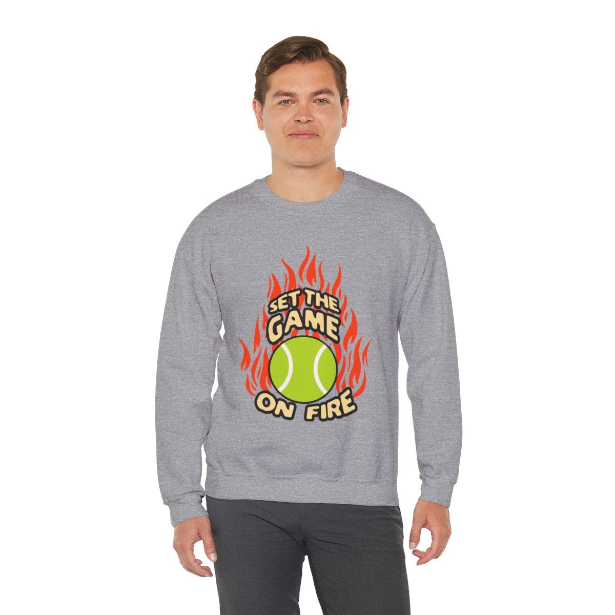 ON FIRE - Tennis Sweatshirt
