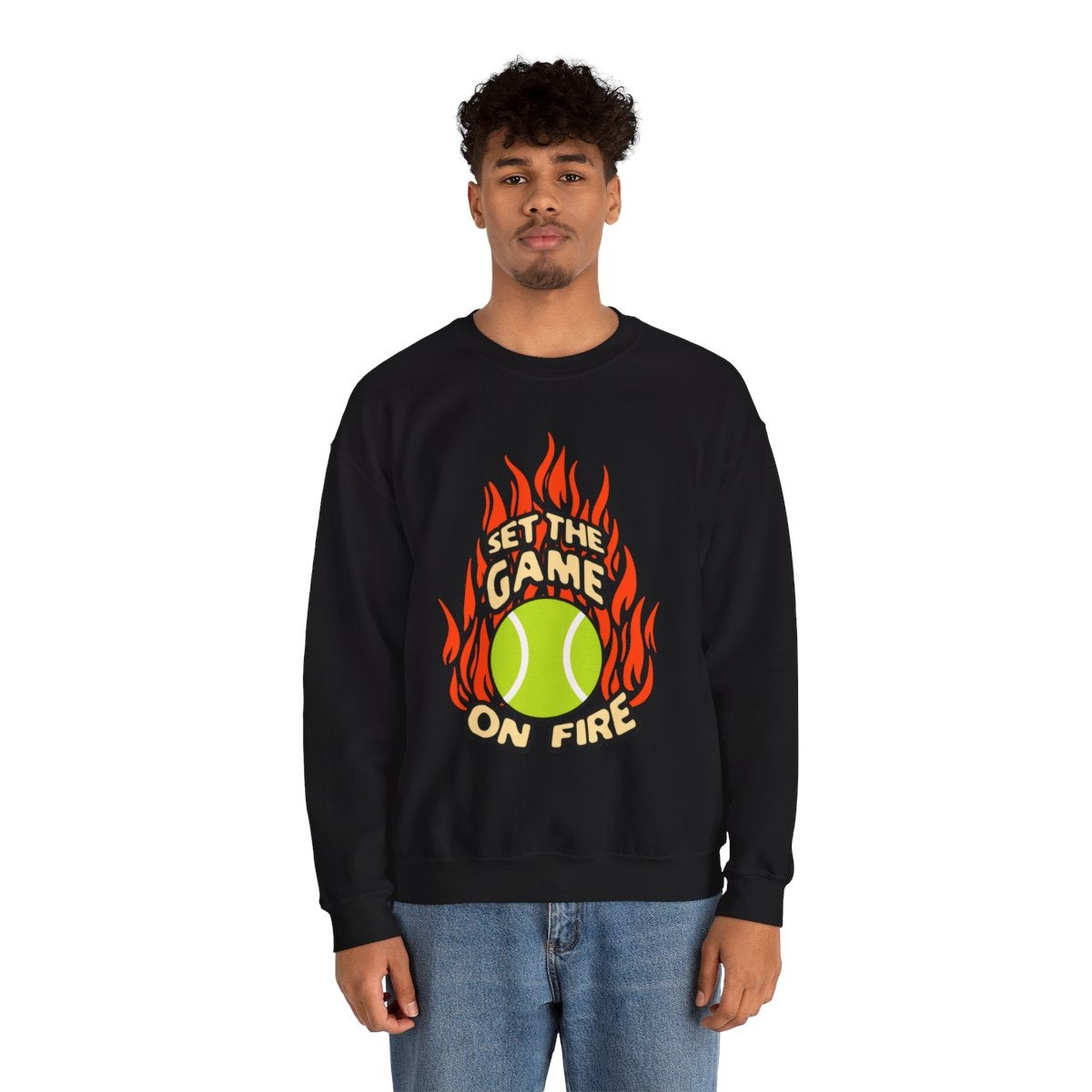 ON FIRE - Tennis Sweatshirt