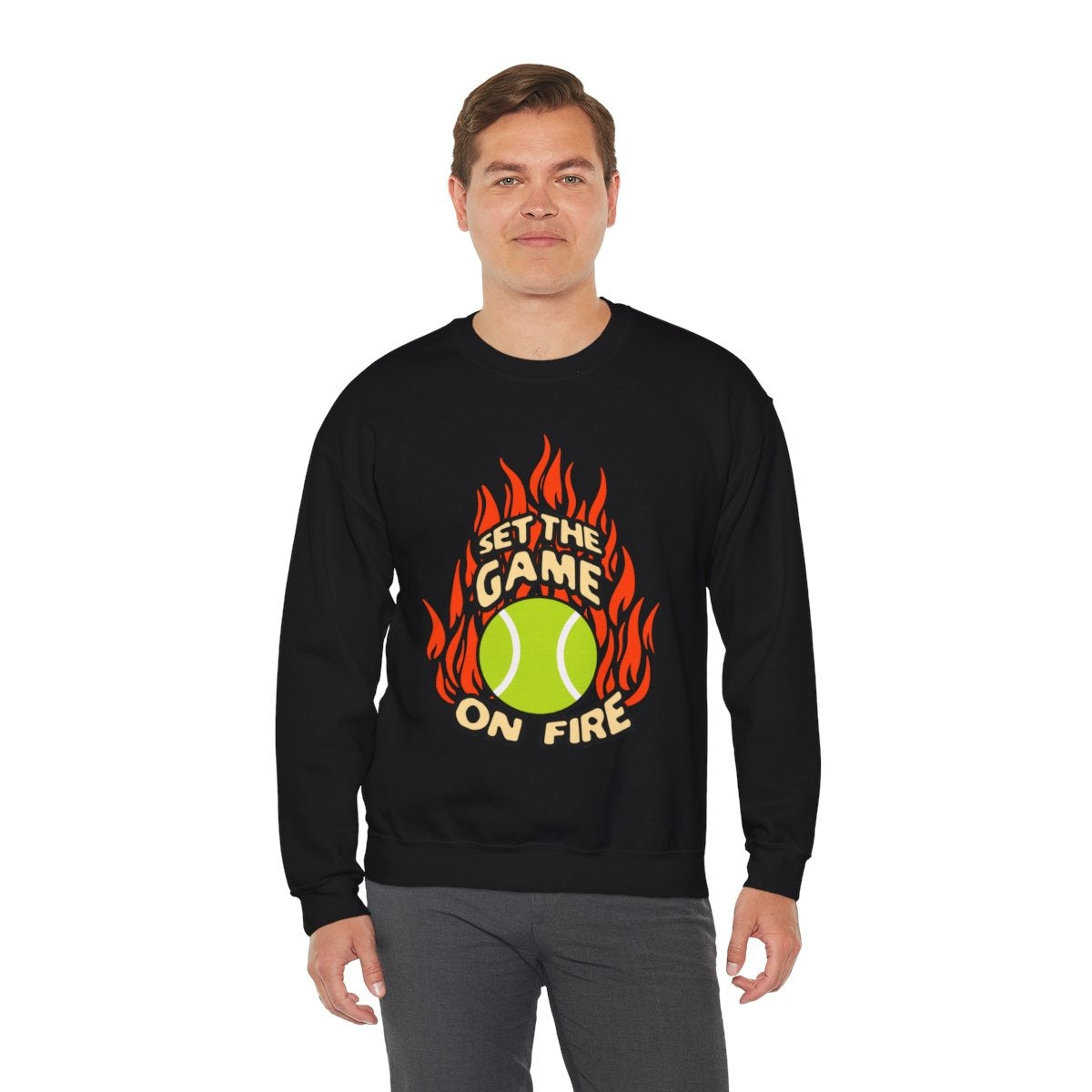 ON FIRE - Tennis Sweatshirt