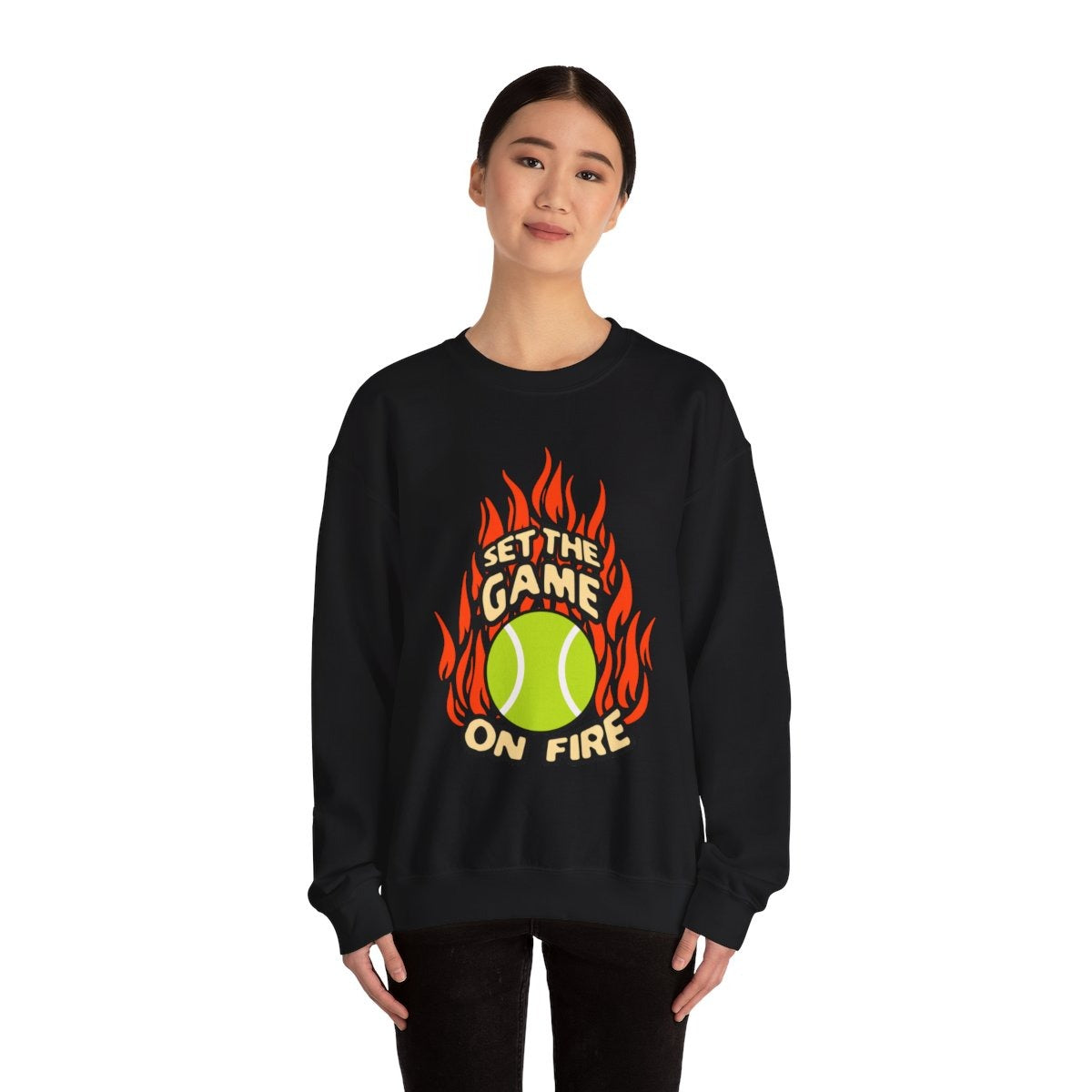 ON FIRE - Tennis Sweatshirt