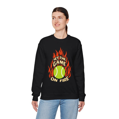 ON FIRE - Tennis Sweatshirt
