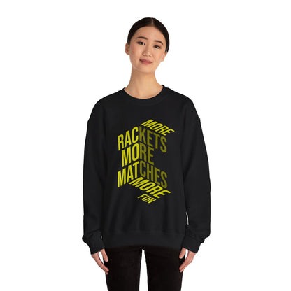 MORE RACKETS - Tennis Sweatshirt