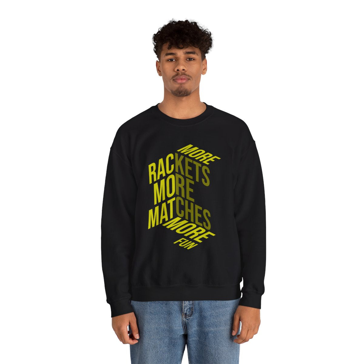 MORE RACKETS - Tennis Sweatshirt