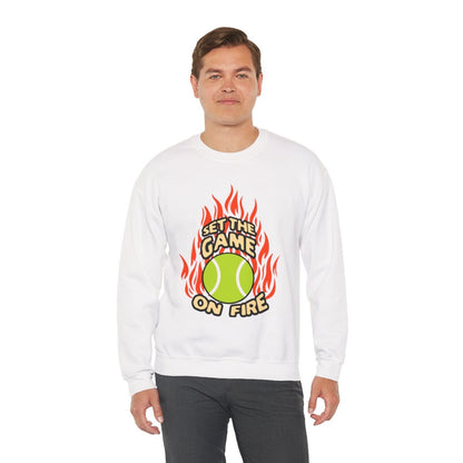 ON FIRE - Tennis Sweatshirt