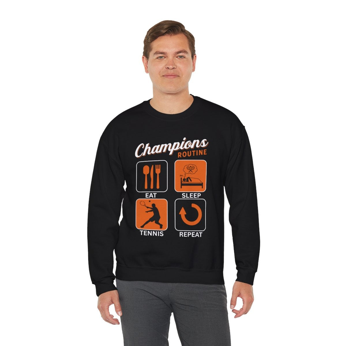 CHAMPIONS ROUTINE - Tennis Sweatshirt
