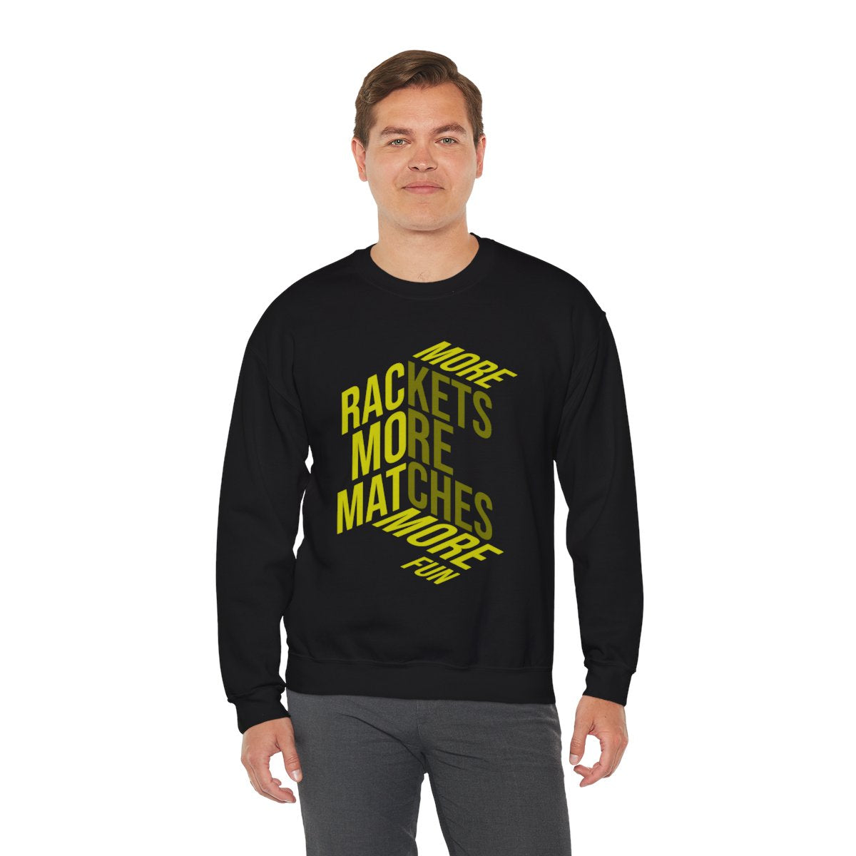 MORE RACKETS - Tennis Sweatshirt