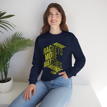 MORE RACKETS - Tennis Sweatshirt