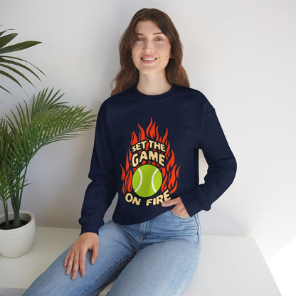 ON FIRE - Tennis Sweatshirt