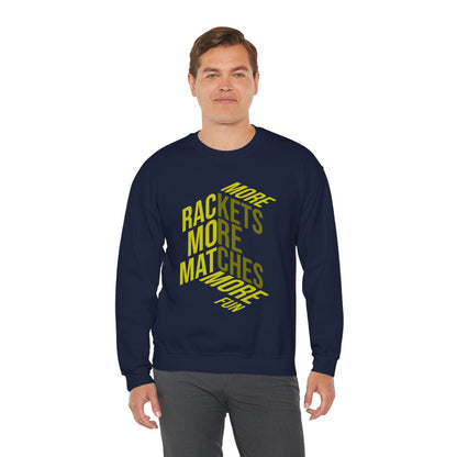 MORE RACKETS - Tennis Sweatshirt