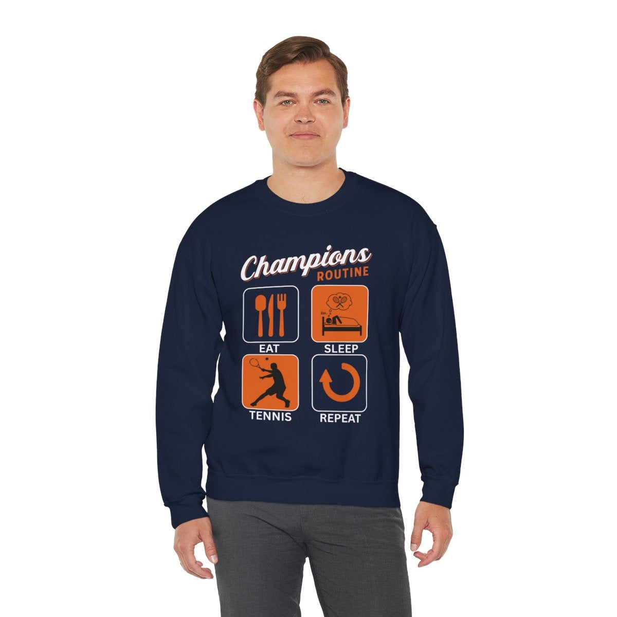 CHAMPIONS ROUTINE - Tennis Sweatshirt