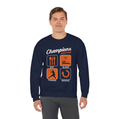 CHAMPIONS ROUTINE - Tennis Sweatshirt
