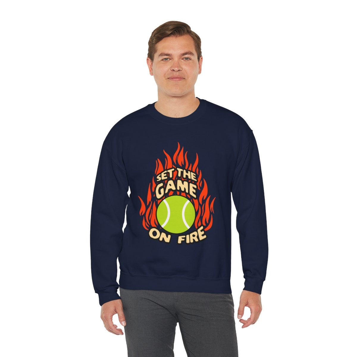 ON FIRE - Tennis Sweatshirt