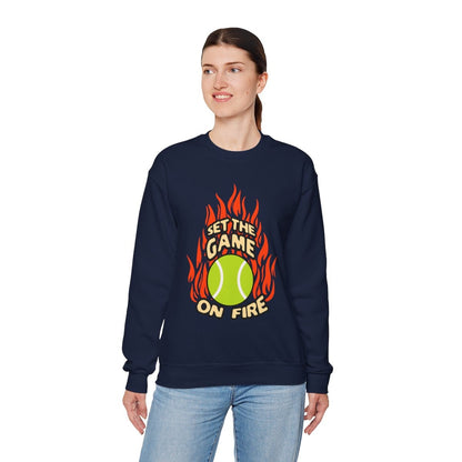 ON FIRE - Tennis Sweatshirt