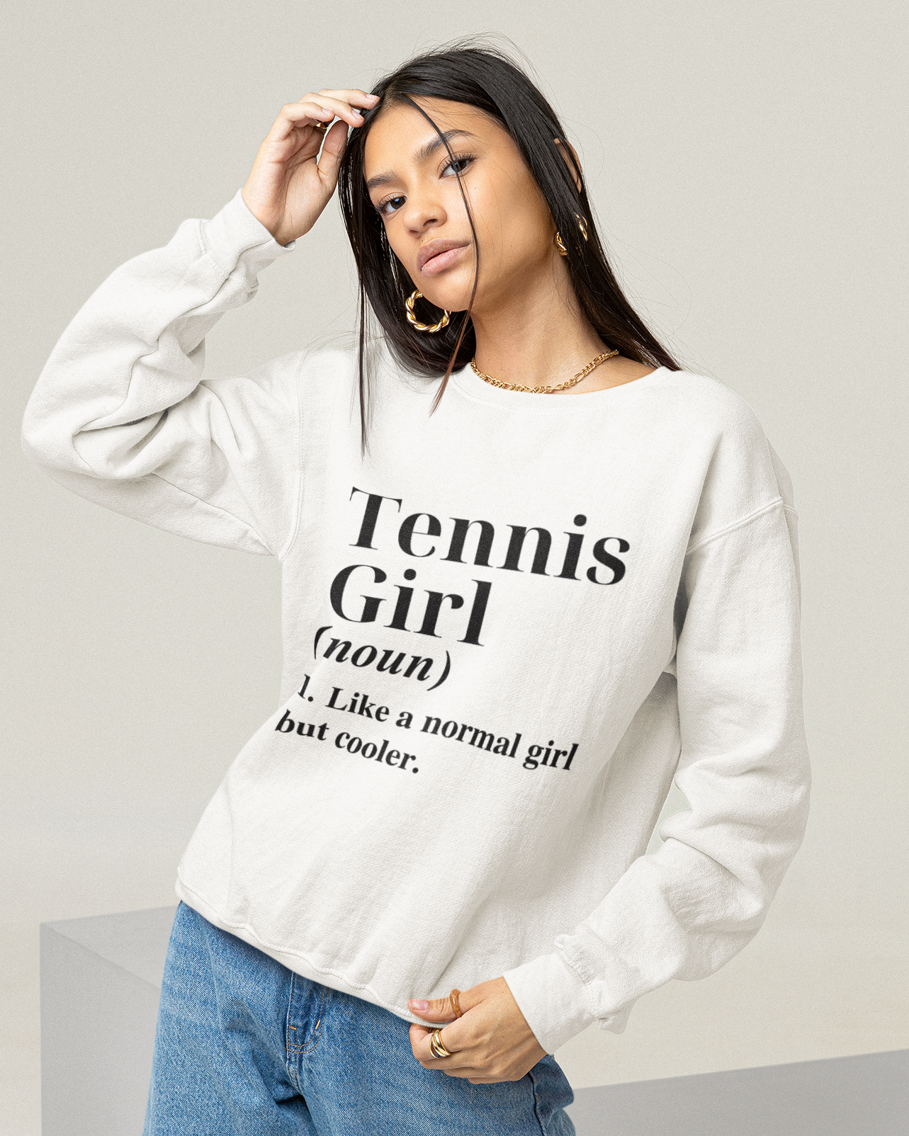 TENNIS GIRL - Tennis Sweatshirt
