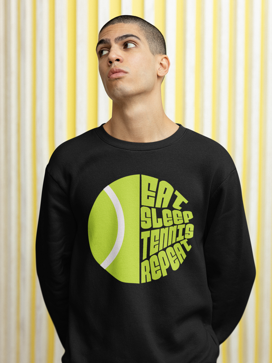 EAT SLEEP 2 - Tennis Sweatshirt