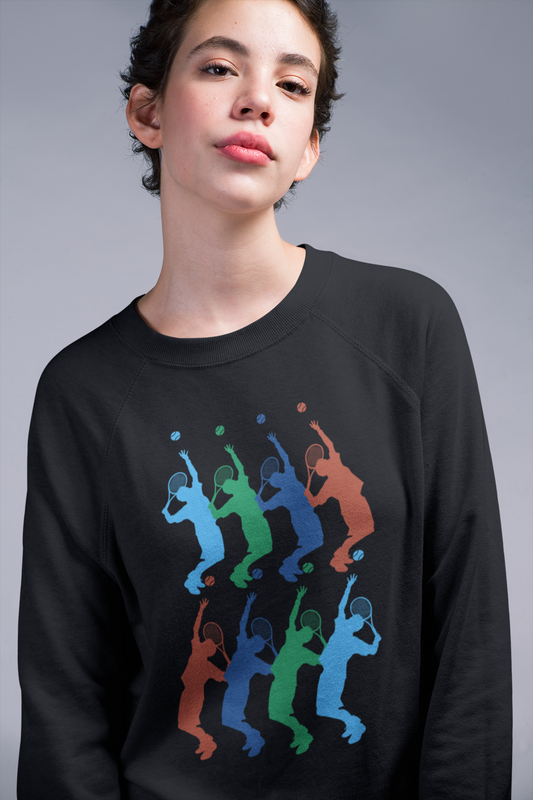 SERVING ACES - Tennis Sweatshirt
