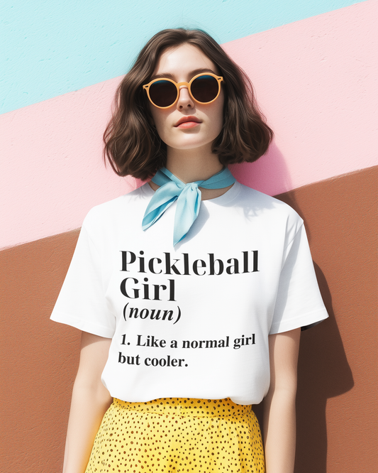 PIKCLEBALL GIRL - Pickleball (Basic Tee)