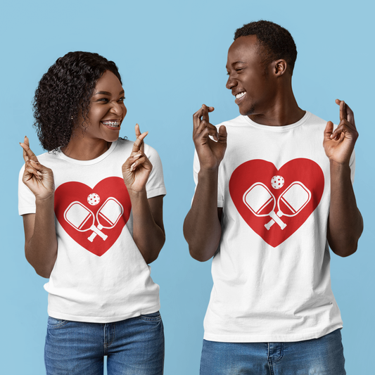 HEART PICKLEBALL 4 - Pickleball (Basic Tee)