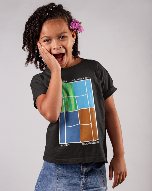 GRANDSLAM TOURNAMENTS 1 - Tennis (Kids Tee)