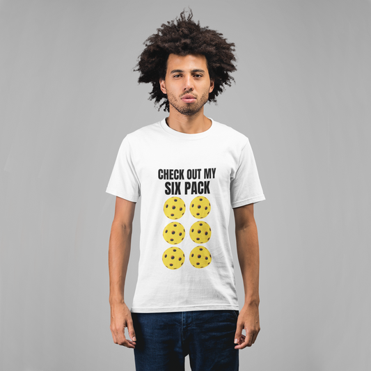 6 PACK - Pickleball (Basic Tee)