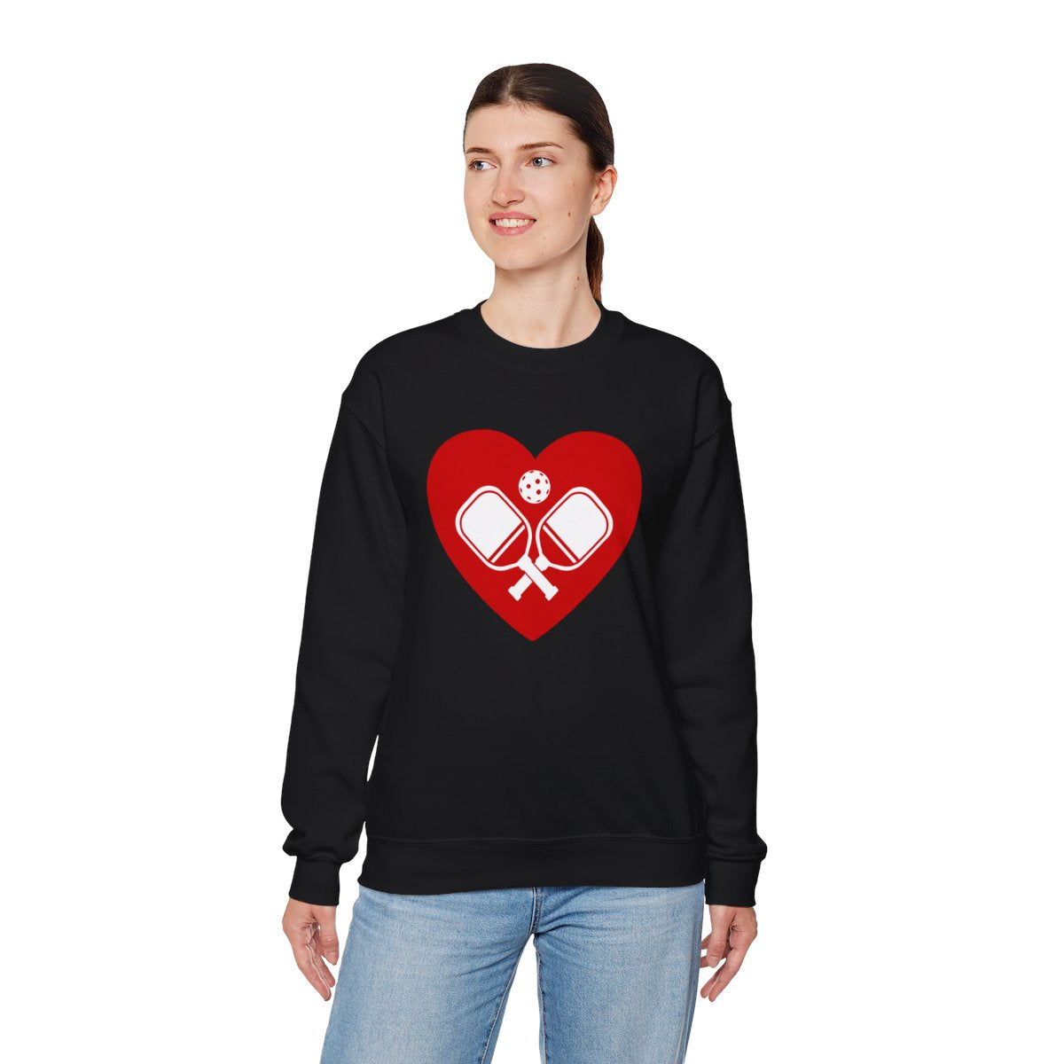 HEART PICKLEBALL 4 - Pickleball (Sweatshirt)