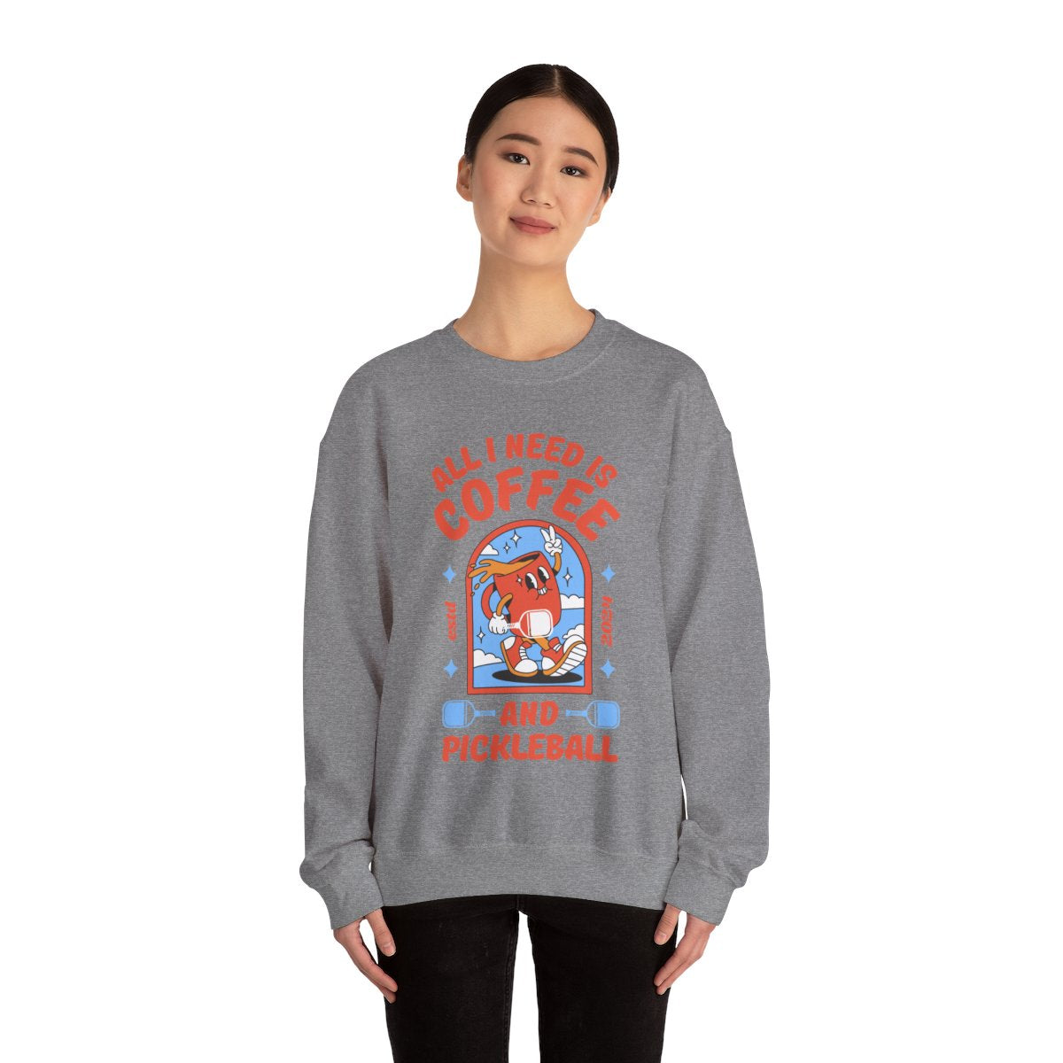 COFFEE & PICKLEBALL 2 - Pickleball (Sweatshirt)