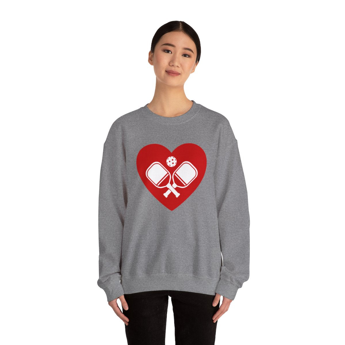 HEART PICKLEBALL 4 - Pickleball (Sweatshirt)