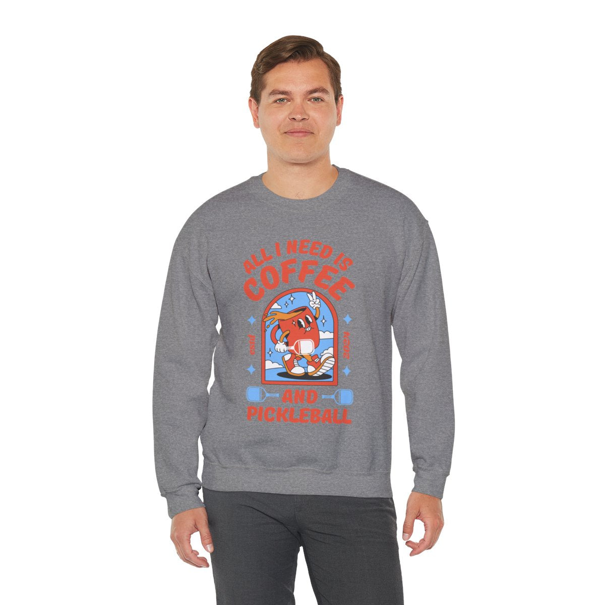 COFFEE & PICKLEBALL 2 - Pickleball (Sweatshirt)