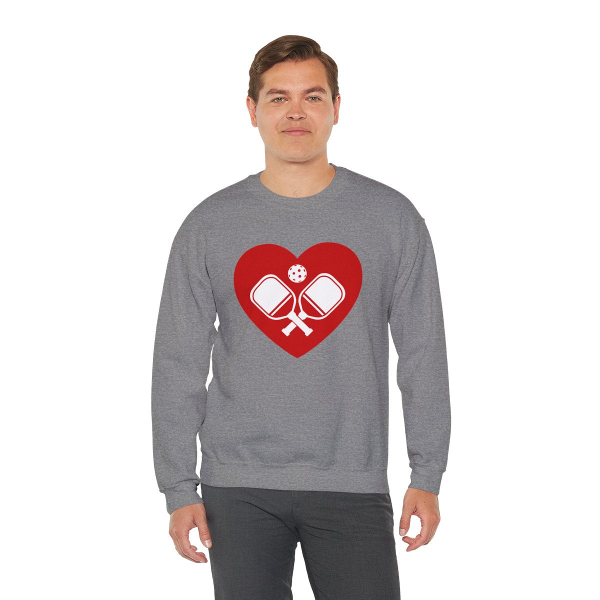 HEART PICKLEBALL 4 - Pickleball (Sweatshirt)