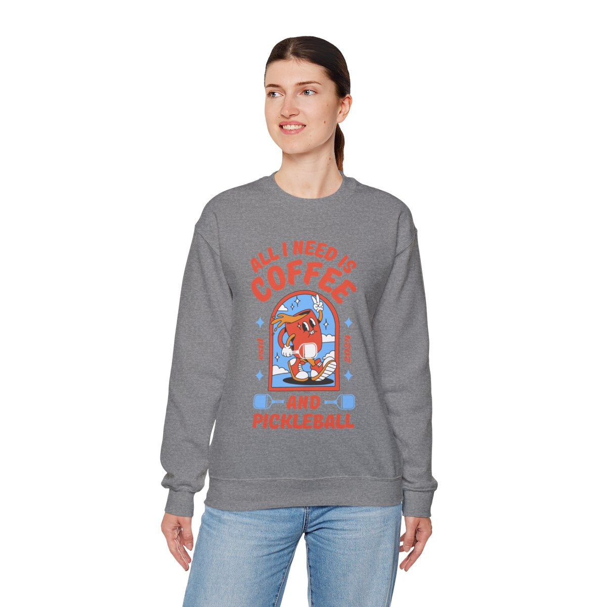 COFFEE & PICKLEBALL 2 - Pickleball (Sweatshirt)