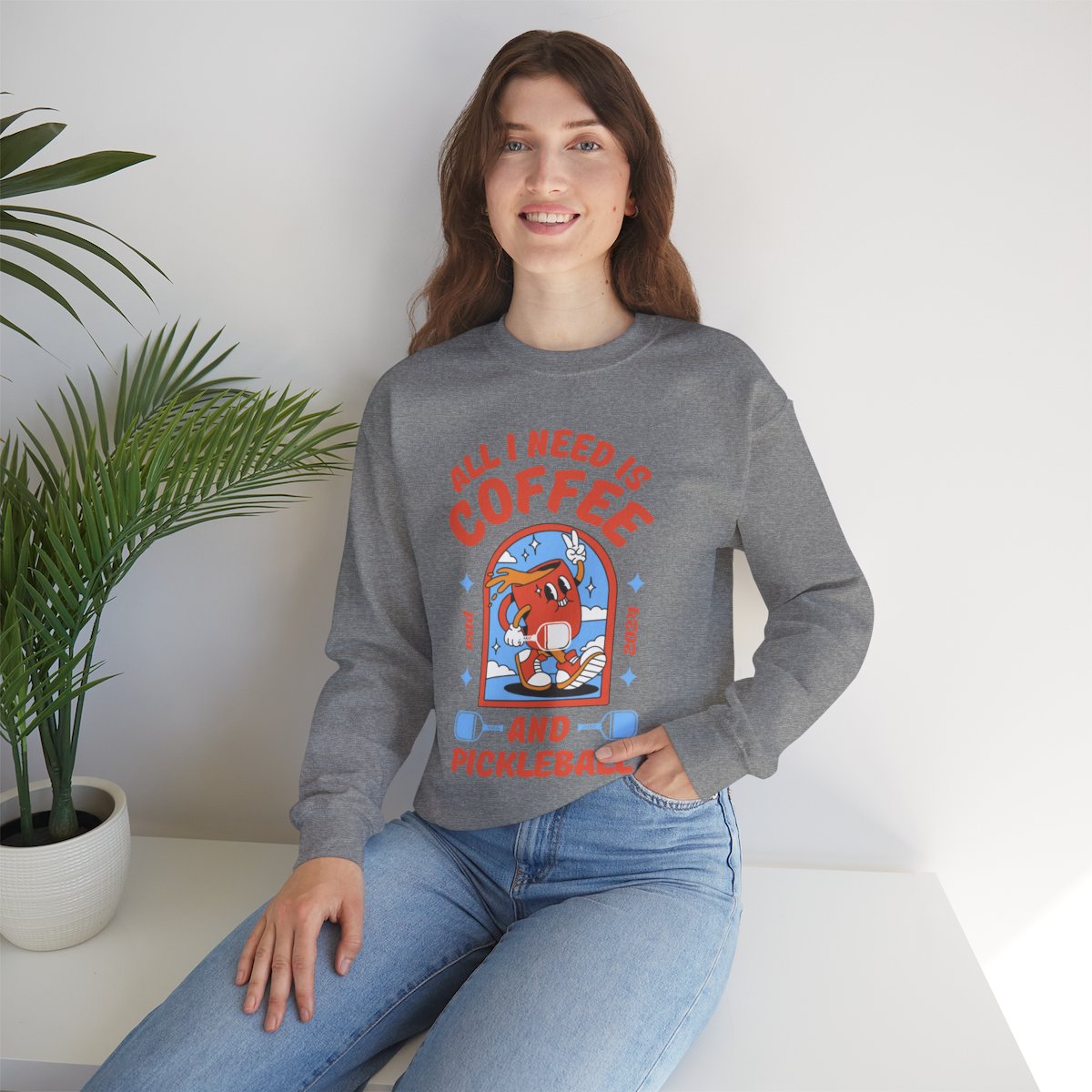 COFFEE & PICKLEBALL 2 - Pickleball (Sweatshirt)