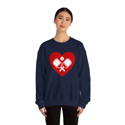 HEART PICKLEBALL 4 - Pickleball (Sweatshirt)