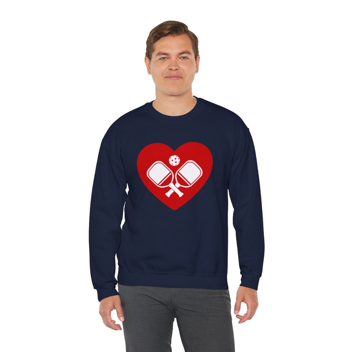 HEART PICKLEBALL 4 - Pickleball (Sweatshirt)