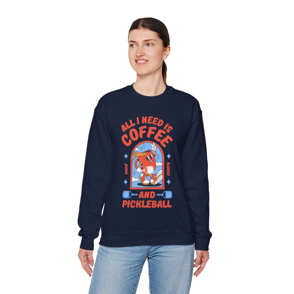 COFFEE & PICKLEBALL 2 - Pickleball (Sweatshirt)