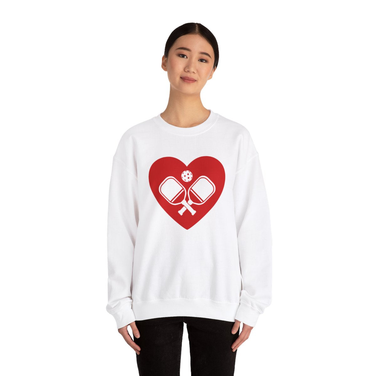 HEART PICKLEBALL 4 - Pickleball (Sweatshirt)