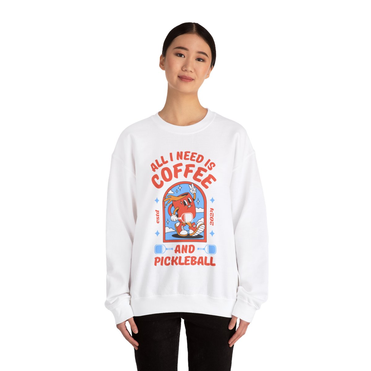 COFFEE & PICKLEBALL 2 - Pickleball (Sweatshirt)