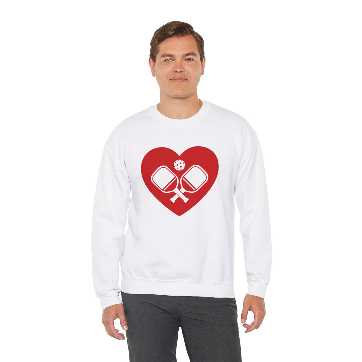 HEART PICKLEBALL 4 - Pickleball (Sweatshirt)