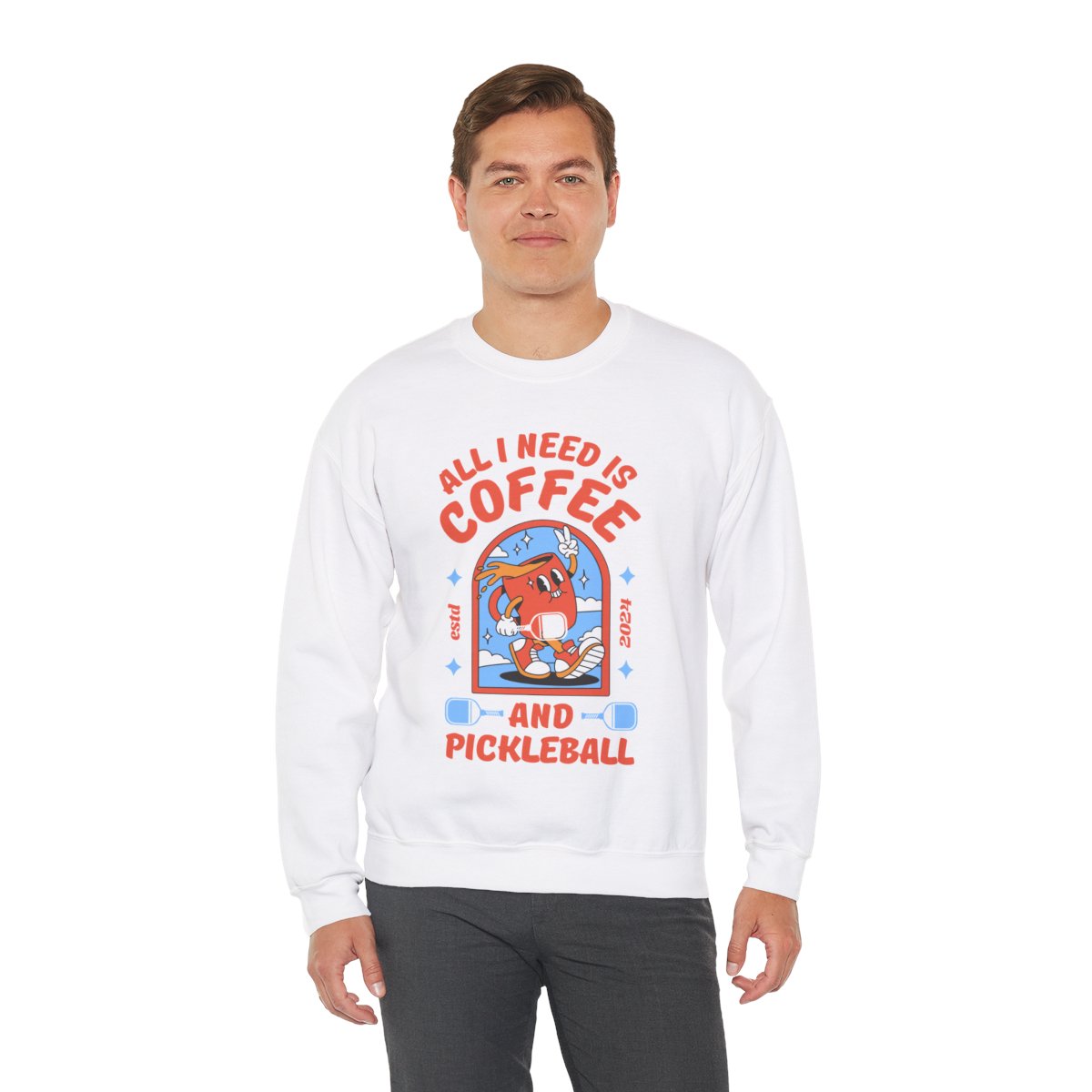 COFFEE & PICKLEBALL 2 - Pickleball (Sweatshirt)