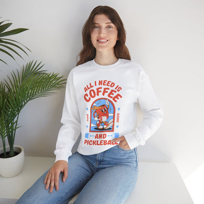 COFFEE & PICKLEBALL 2 - Pickleball (Sweatshirt)