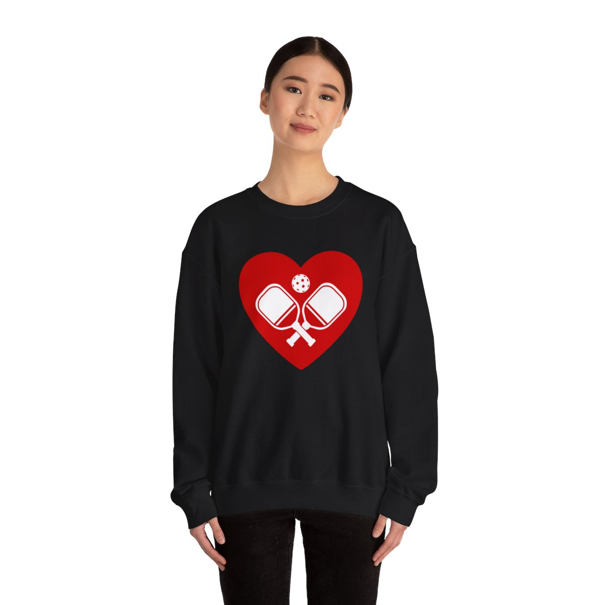 HEART PICKLEBALL 4 - Pickleball (Sweatshirt)