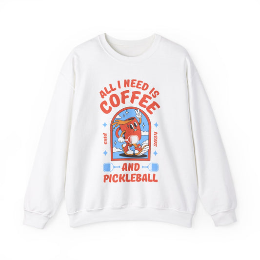 COFFEE & PICKLEBALL 2 - Pickleball (Sweatshirt)