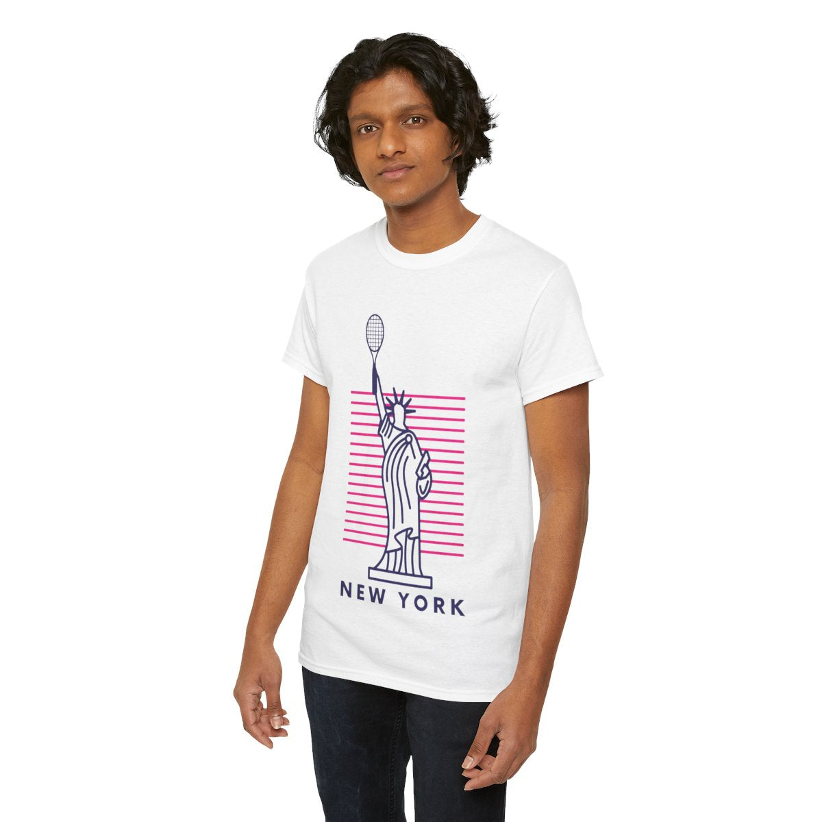 NEW YORK 1 - Tennis Basic Tee