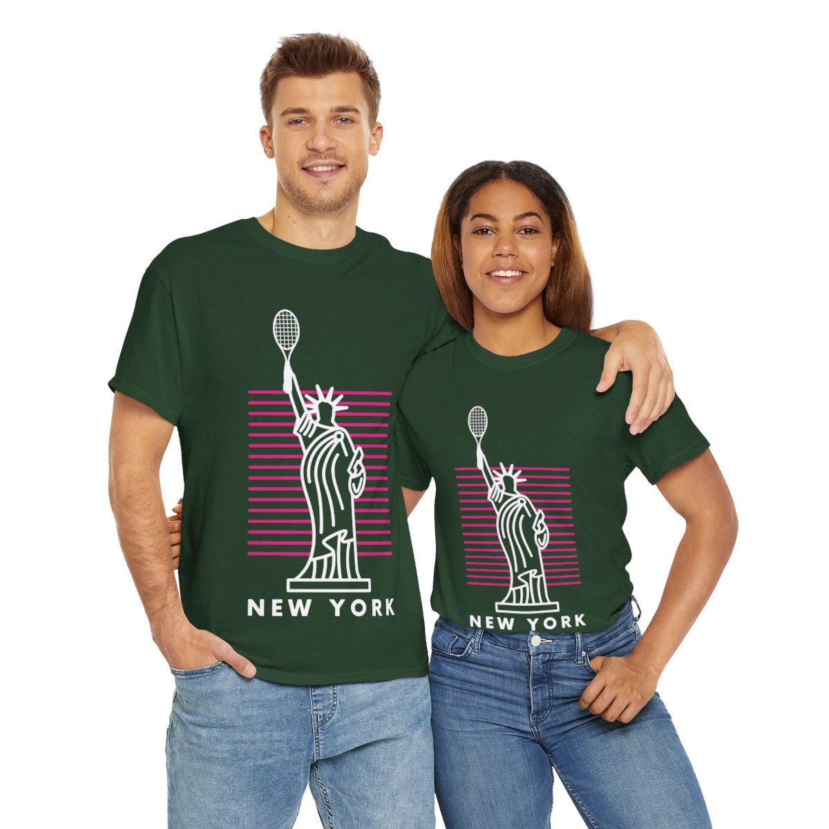 NEW YORK 1 - Tennis Basic Tee