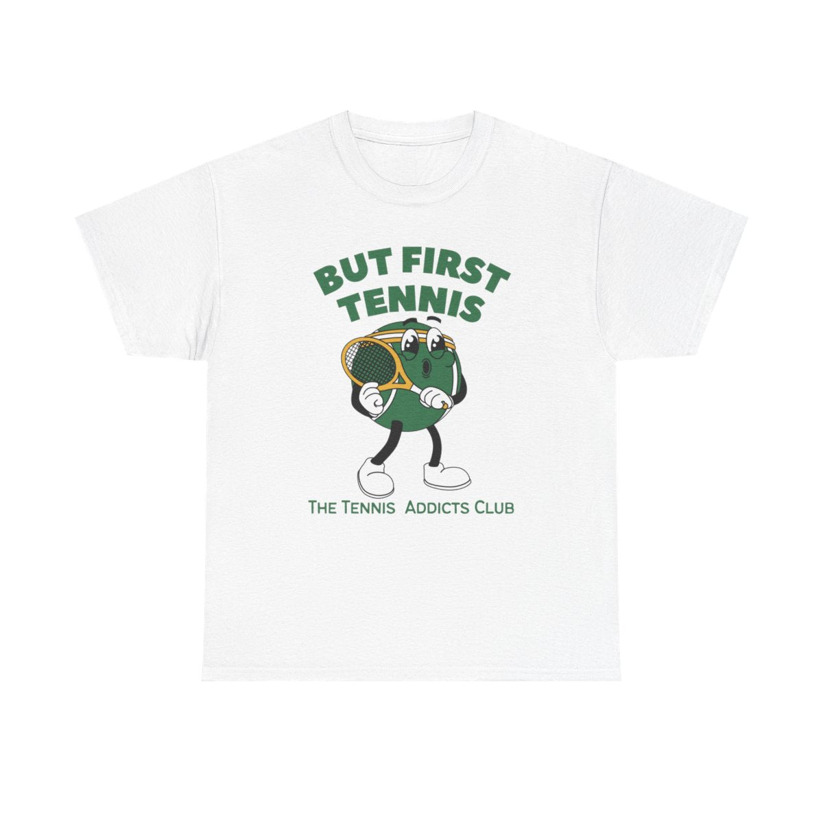 BUT FIRST TENNIS 3 - Tennis Basic Tee